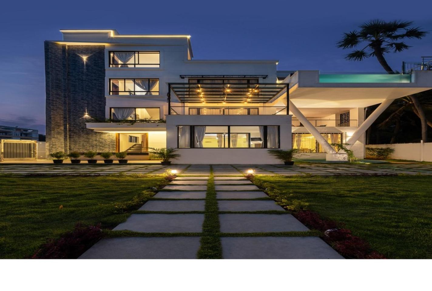 The Serene Shores - Luxury Private Villa Pondicherry Esterno foto