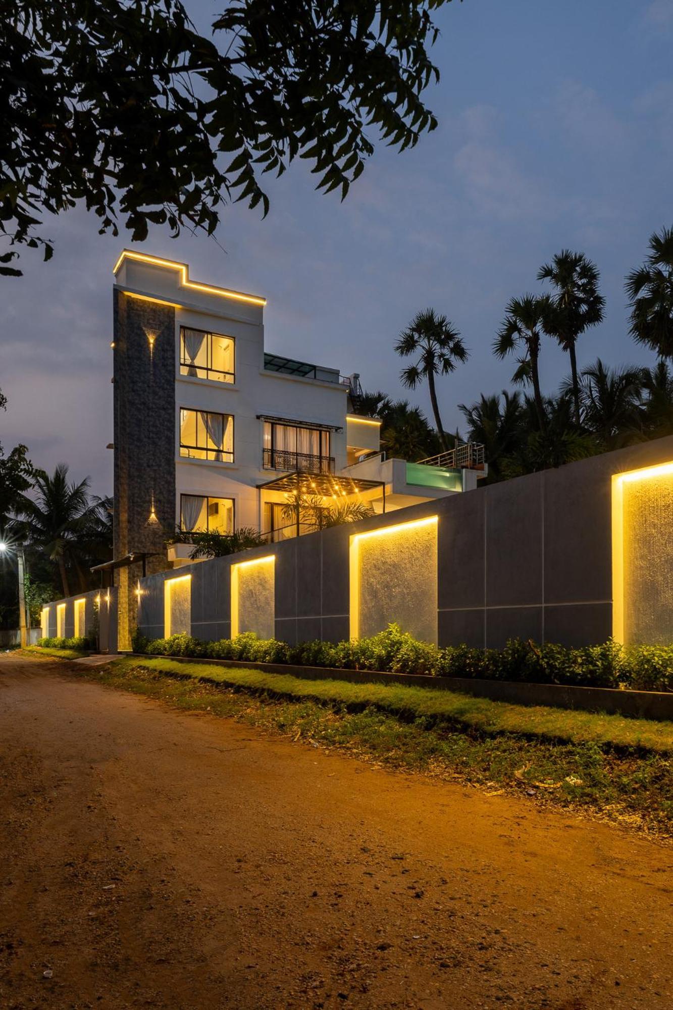 The Serene Shores - Luxury Private Villa Pondicherry Esterno foto